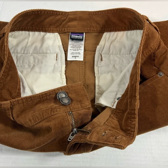 PATAGONIA Women's Corduroy Organic Cotton Style 58466 Size 8 Brown 32 x 16 Skirt - Picture 7 of 9